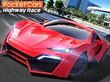 Rocket Cars Highway Race - Play free online Racing game