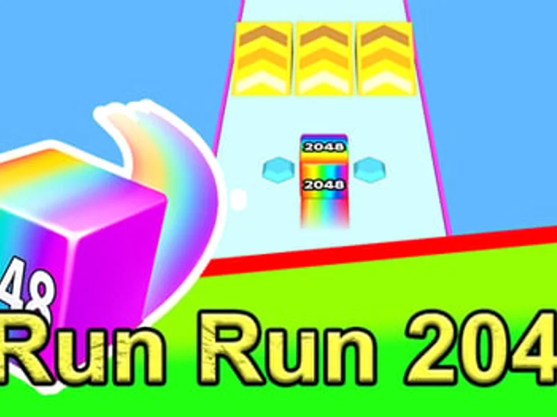 Run Run 2048 - Play free online Puzzle game