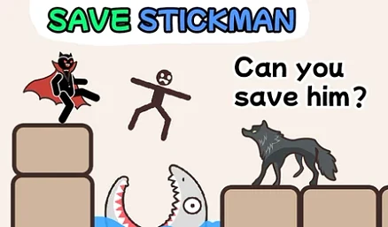 Save stickman - Play free online Puzzle game