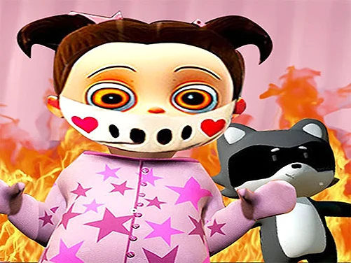 Scary Baby Pink Horror Game - Play free online game