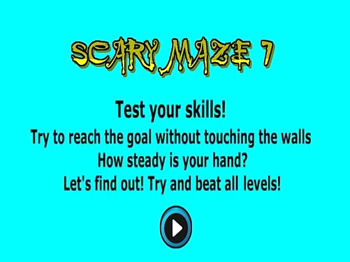Scary Maze 7 - Play free online Casual Games game