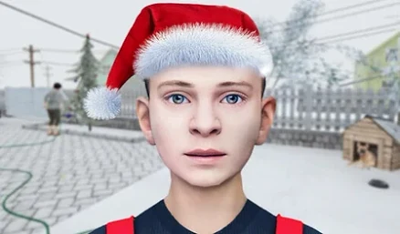 Schoolboy - New Year - Play free online Puzzle game