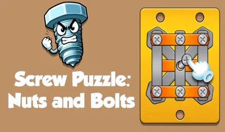 Screw Puzzle: Nuts and Bolts - Play free online Puzzle game