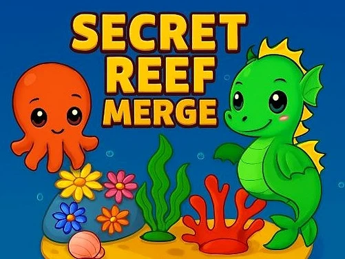 Secret Reef Merge - Play free online Puzzle game