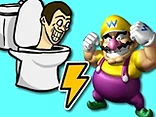 Skibidi Toilet vs. Wario - Play free online Skibidi game