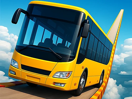 Sky Bus Mega Ramp Drive - Play free online Car game