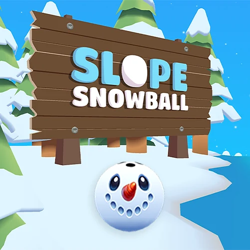 Slope Snowball - Play free online Adventure game