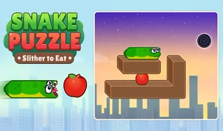 Snake Puzzle: Slither to Eat! - Play free online Puzzle game