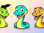 Snake with Machine Guns - Play free online game
