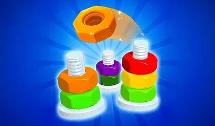 Sorting Nuts by Color - Play free online Puzzle game