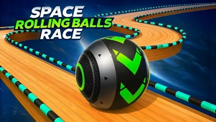 Space Rolling Balls Race - Play free online game