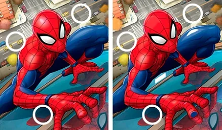 Spider Man: Spot the Differences! - Play free online game