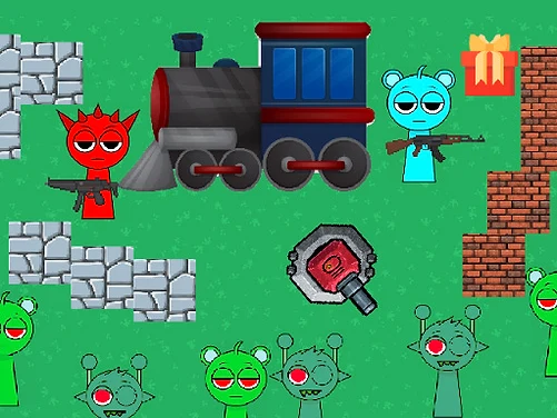 Sprunki Dead Rails - Play free online game