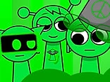 Sprunki GREEN MOD - Play free online Sprunki game