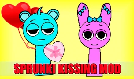 Sprunki kissing mod - Play free online Puzzle game