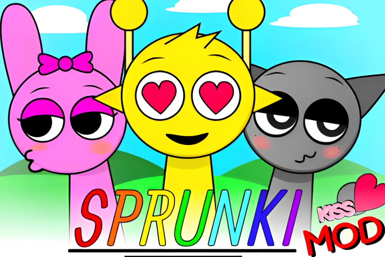 Sprunki Kissing Mod - Play free online Casual Games game