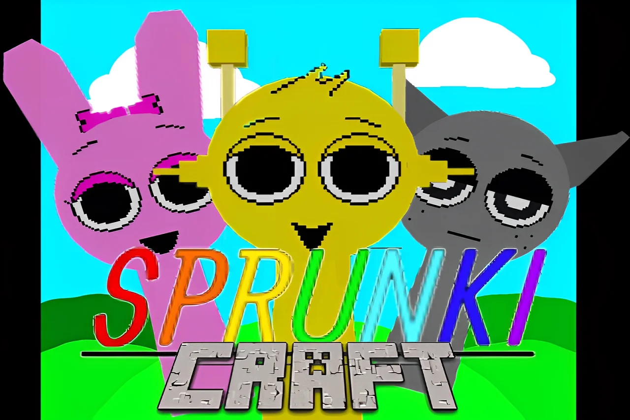 Sprunki Minecraft - Play free online Casual Games game