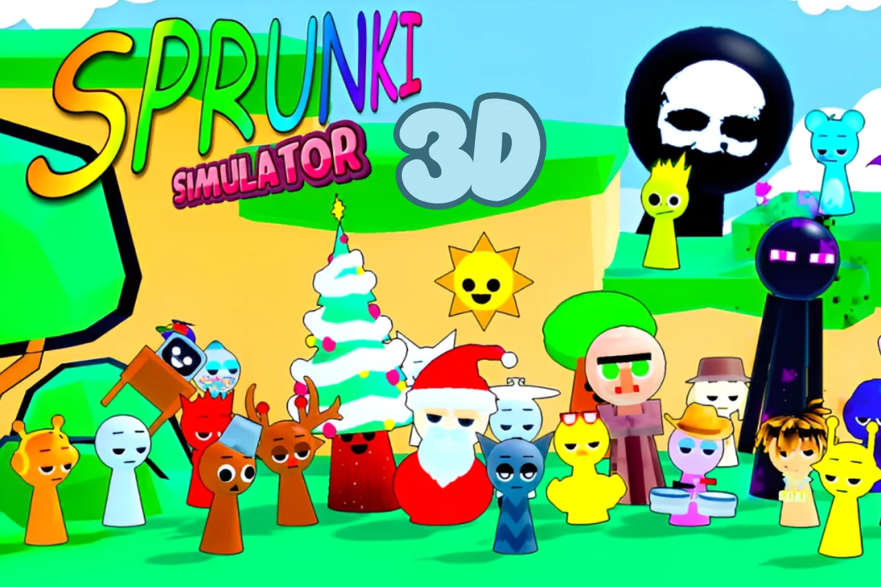 Sprunki Simulator 3D - Play free online Casual Games game