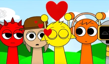 Sprunki Sinner Kiss - Play free online Arcade game