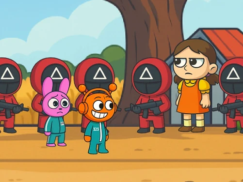 Sprunki Squid Gaming - Play free online Arcade game