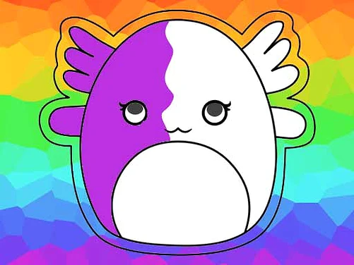Squishmallow Coloring Book - Play free online Puzzle game