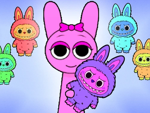 Steal Labubu Sprunki! - Play free online Arcade game