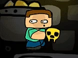 Steve & the Golden Creeper Skull - Play free online game