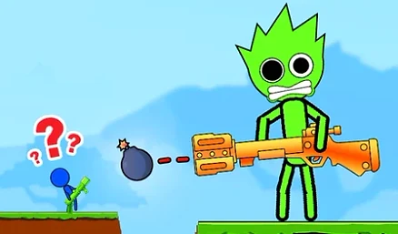 Stick Bazooka 2 - Play free online Shooting game
