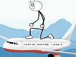 Stick Escape from Plane and Ship - Play free online Stickman game