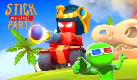 Stick Party Mini Games - Play free online Arcade game
