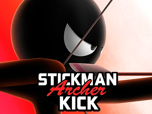 Stickman Archer Kick - Play free online Puzzle game