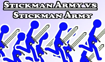 Stickman Army vs Stickman Army - Play free online Strategy game