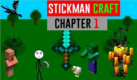 Stickman Craft. Chapter 1 - Play free online game
