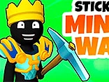 Stickman: Miners Wars - Play free online War game