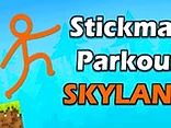 Stickman Parkour Skyland - Play free online Stickman game