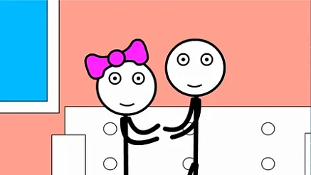 Stickman Prison and Love - Play free online Funny game