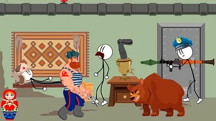 Stickman Soviet Prison - Play free online game