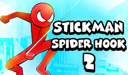 Stickman Spider Hook 2 - Play free online Arcade game