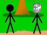 Stickman vs Trolls - Play free online game