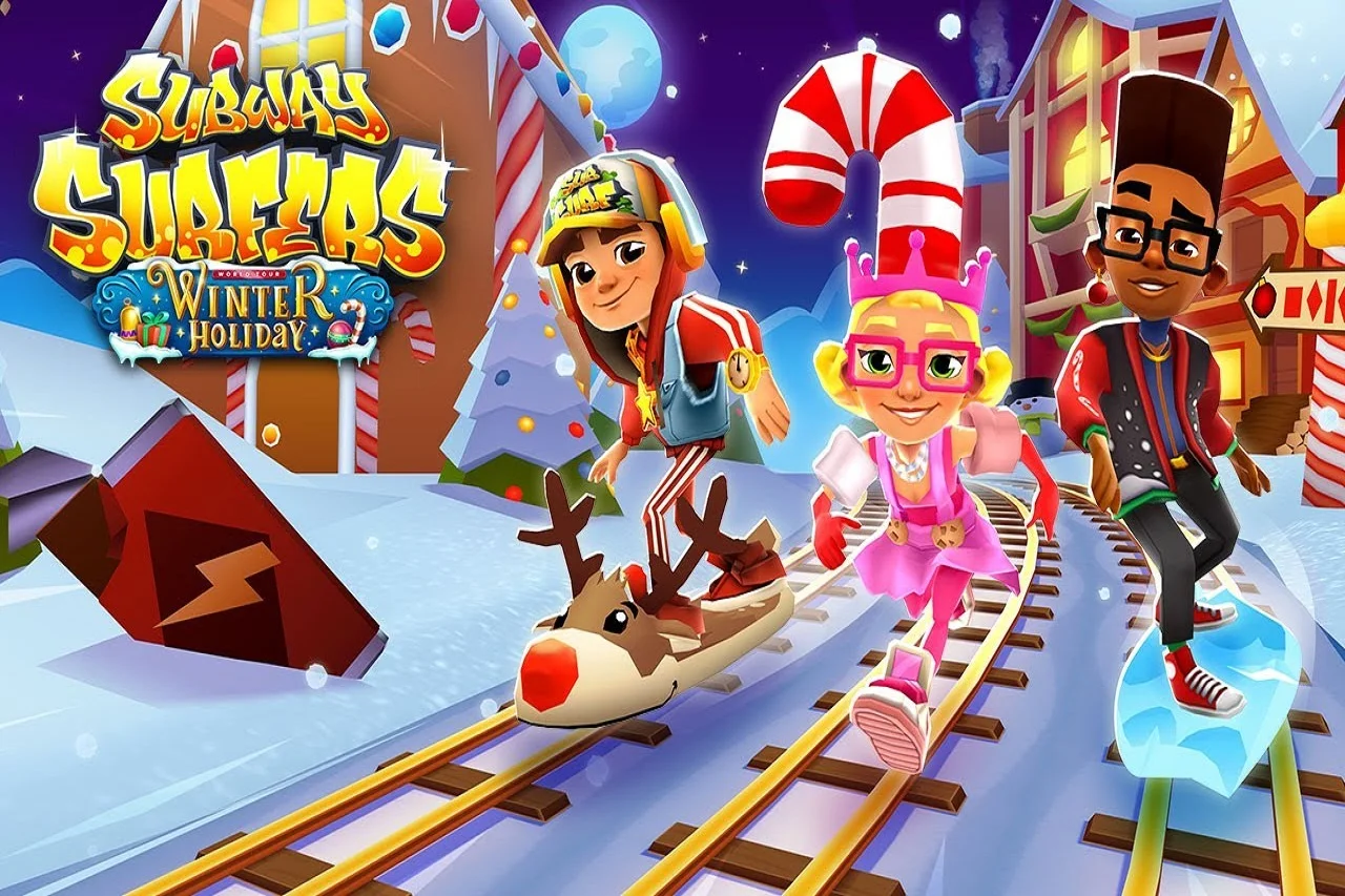 Subway Surfers Winter Holiday - Play free online Casual Games game