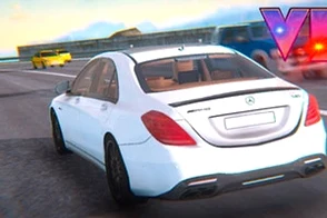 Summer Checkers on Mercedes and Rolls Royce - Play free online game
