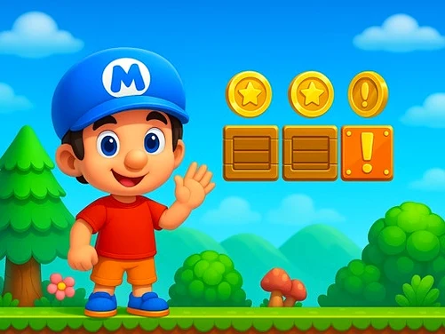 Super Mano Run Blast and Slash - Play free online game