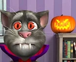 Talking Tom Cat: Halloween - Play free online game