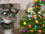 Talking Tom Preparing for the New Year - Play free online game