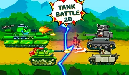 Tank Battle 2D - Play free online Arcade game