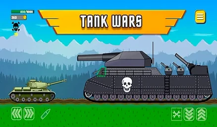 Tanks 2D: Tank Wars - Play free online Arcade game