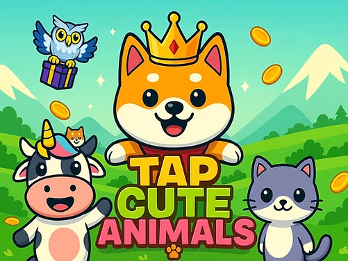 Tap Cute Animals - Play free online Clicker game