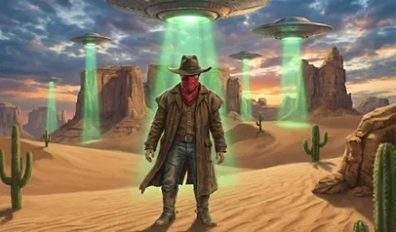 Texas vs. aliens. The survivor. - Play free online Arcade game