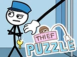 Thief Puzzle: 400 Levels - Play free online Stickman game