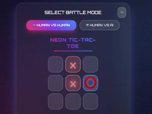 Tic tac toe with AI and multiplayer - Play free online game